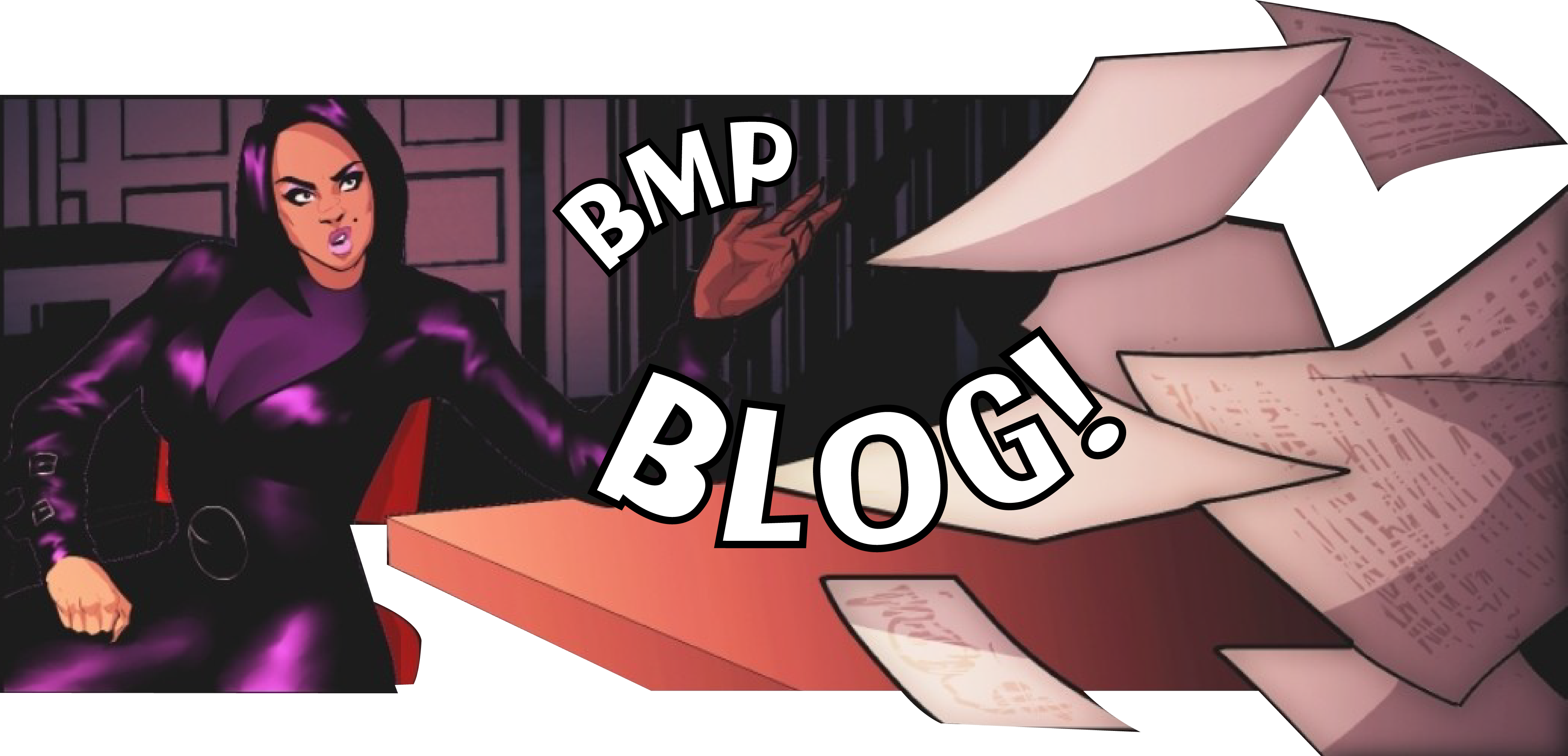 BMP Blog Header Blerd Minds Productions Blog Page Header. Circa 2024