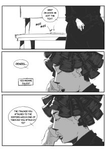 Image of a lettered comic page