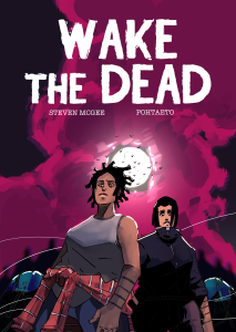 Wake the dead; Wake the dead comic; Blerdminds productions wake the dead; wake the dead front cover; wake the dead comic cover; adaptation of female roles in horror comics; horror comics; horror comic online; horror comic online free