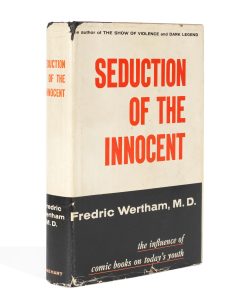 Seduction of the innocent by Dr. Fredric Wertham 1954; adaptation of female roles in horror comics
